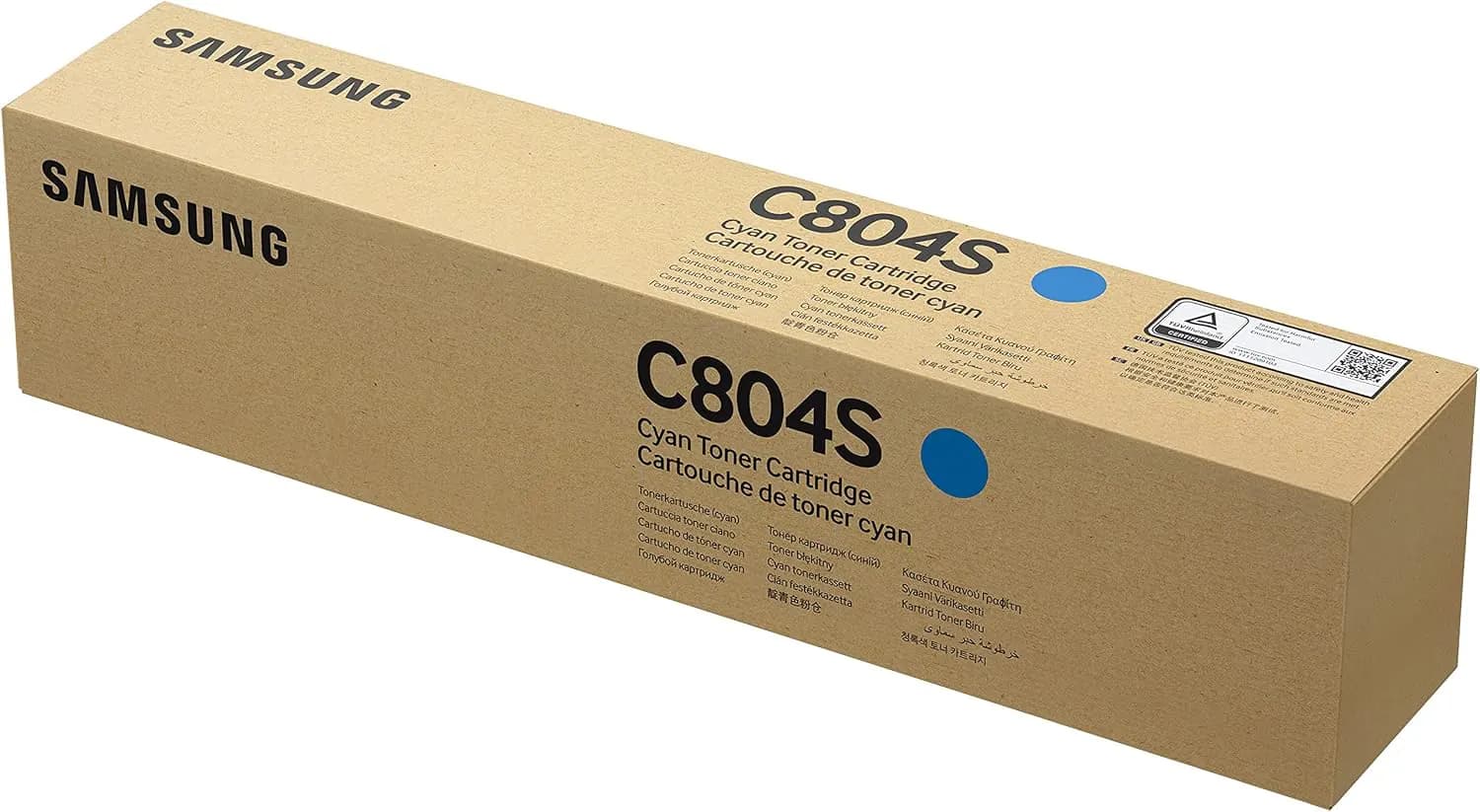 HP SAMSUNG CLT-C804S Cyan Toner Cartridge Original Tonereinheit — Tóners originales | Ingescom