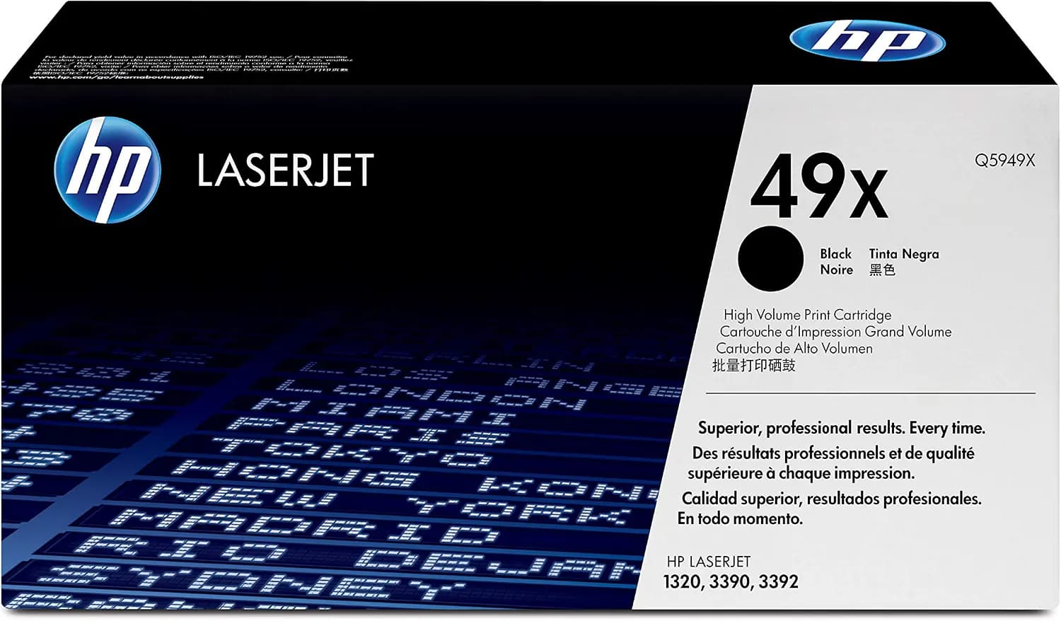 TONER NEGRO HP 49X — Tóners originales